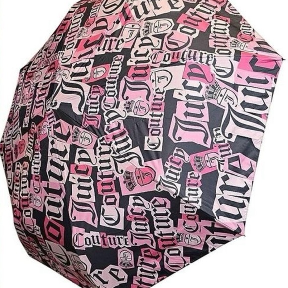 Juicy Couture Vibrant Pink Umbrella - Picture 4 of 4